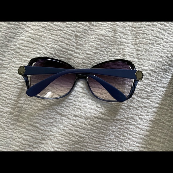 Marc by Marc Jacobs curved 70’s space light blue sunglasses - Picture 3 of 4